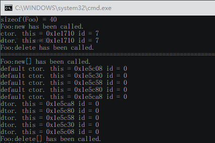 Foo with non-virtual dtor